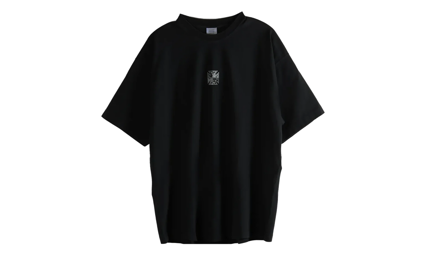 Biker Cross Logo T-Shirt "Black" ME76TR162B BLAC