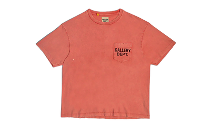 Vintage Pocket Tee "Sun Wash Red" GD021