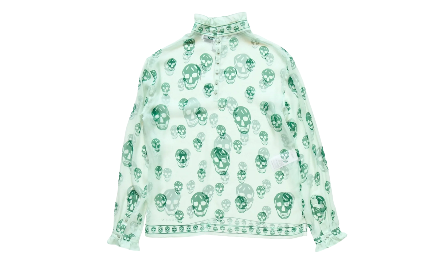 Skull Scarf Top "Green" 849930QQABF3075