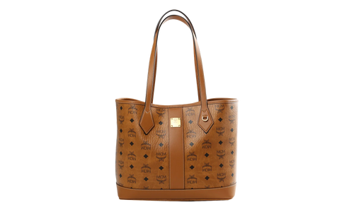 Liz Vi Shopper Bag "COGNAC - Small" MWPGSLR03 COGNAC