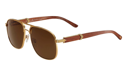 Snatch Atelier Mirage Woods "Yellow Gold / Brown" WDSN2 0002 23A4