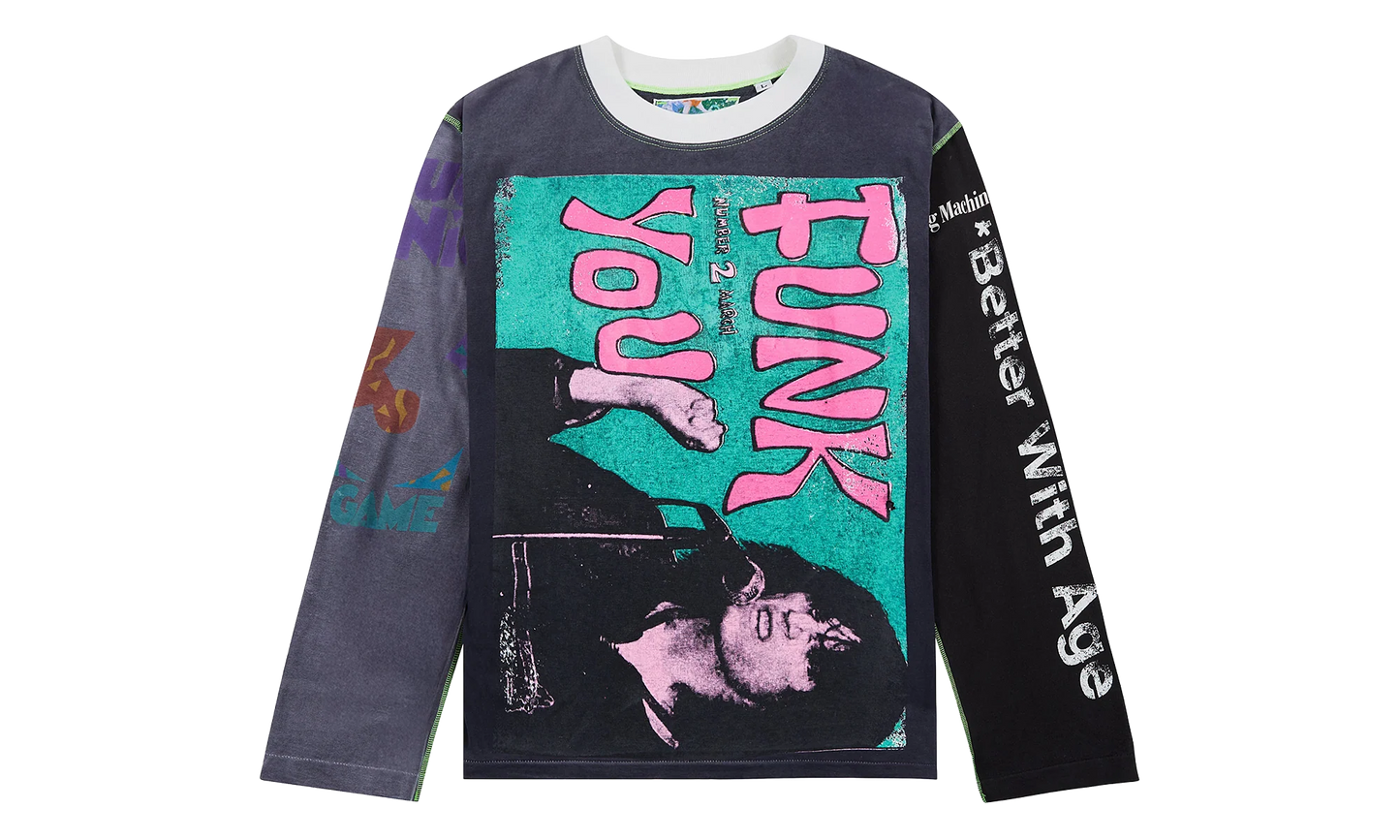 Rivka Reversible Long-Sleeve Tee "Daily Game" BWA67