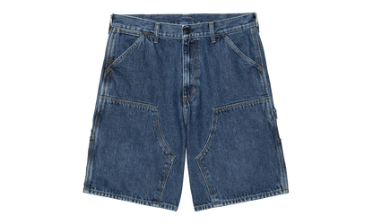 Double Knee Shorts "Blue Stone Washed" I034867 01 06