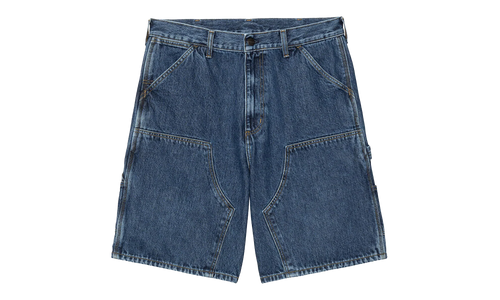 Double Knee Shorts "Blue Stone Washed" I034867 01 06