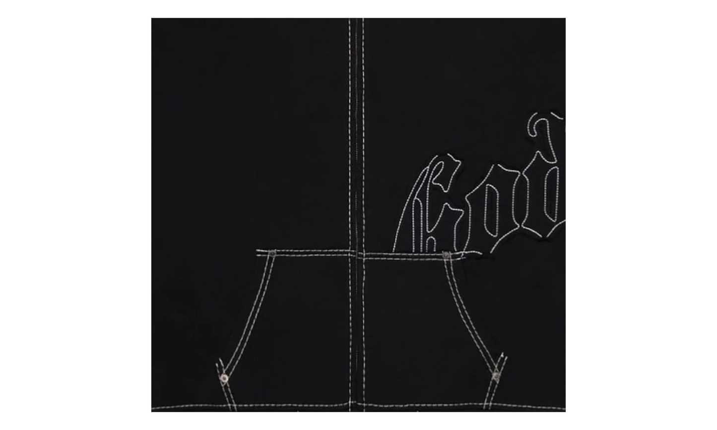 OG Logo Hoodie "Stitched Black" GS129