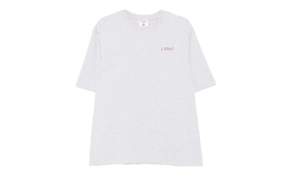 PVC Patch Grey Marle Jersey T-Shirt "Grey" MAW25 JTS 044 02