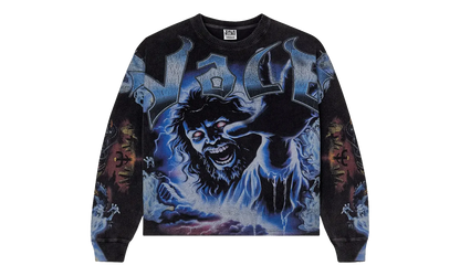 FEAR THERMAL SWEATSHIRT "Blue / Black" VAL107