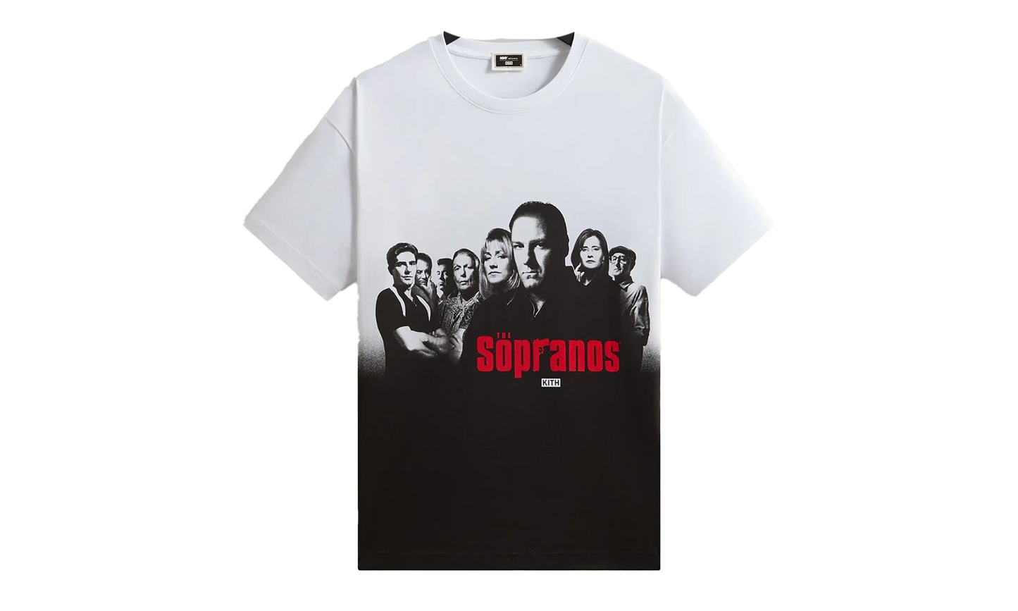The Sopranos Ombre Poster Vintage Tee "White" khm034645 101