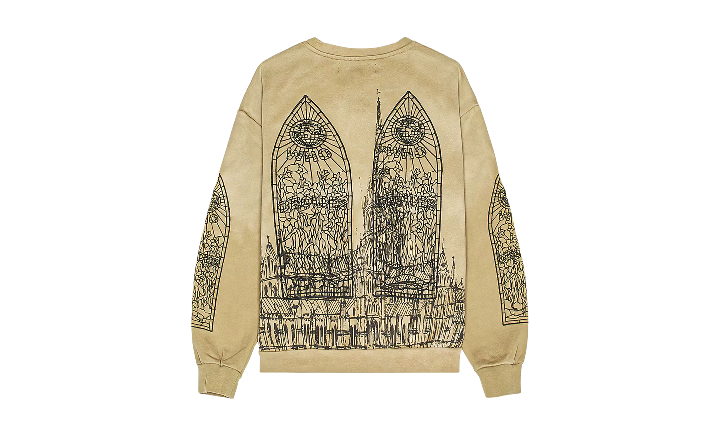 Cathedral Pullover Sweater "Olive" 1110070011FW24