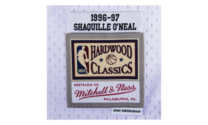 NBA Shaquille O’Neal Cloudy Skies Swingman Jersey "1996 Los Angeles Lakers - Light Purple" SMJYBW19061 LALLTPR96SON