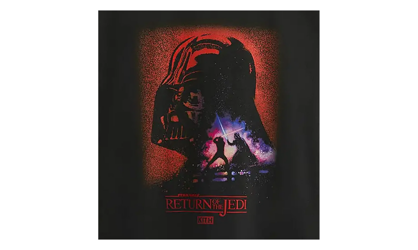 STAR WARS Darth Vader Poster Vintage Tee "Black PH" KITH240
