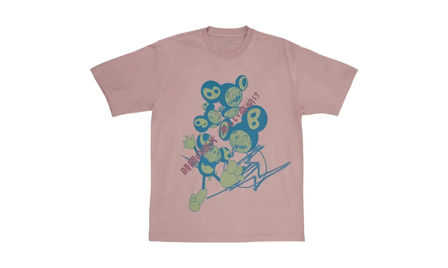 Fragment x Takashi Murakami The Dawn Tee "Cactus Jack - Pink" TSUC29