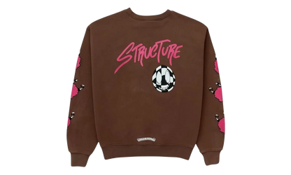 Matty Boy Structure Crewneck Sweatshirt "Brown" CHRM1167