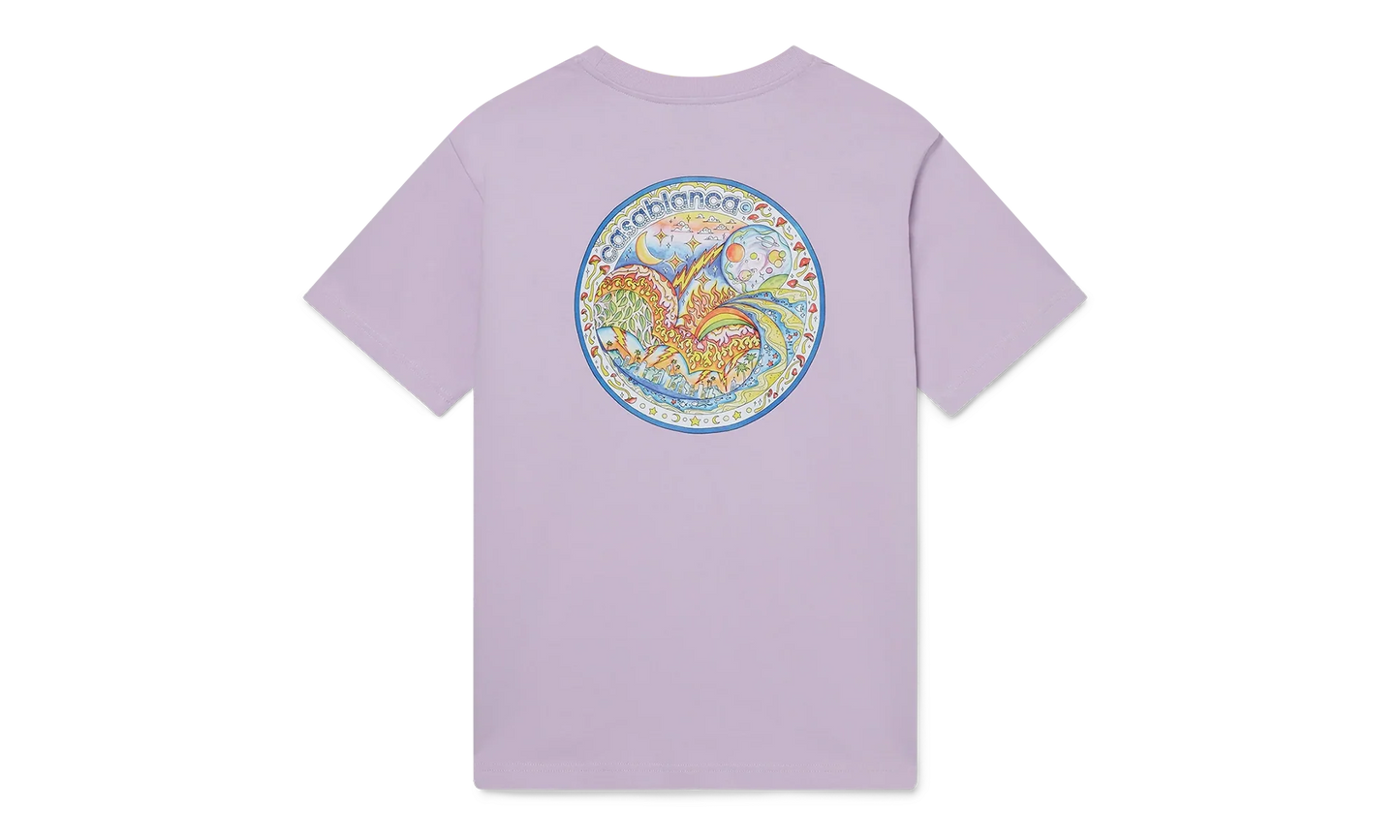 The Four Elements Short Sleeve T‑Shirt "Lilac" MS25 JTS 001 09