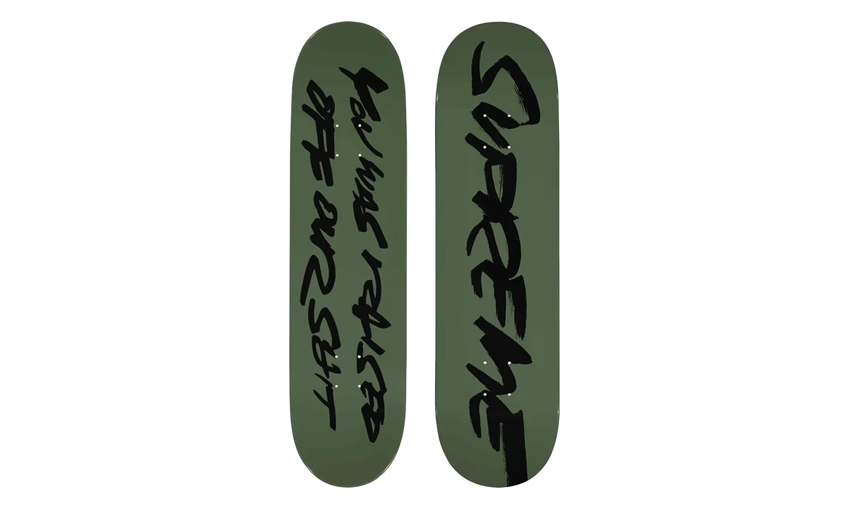 Futura Skateboard Deck "SS24 - Olive" SU27427