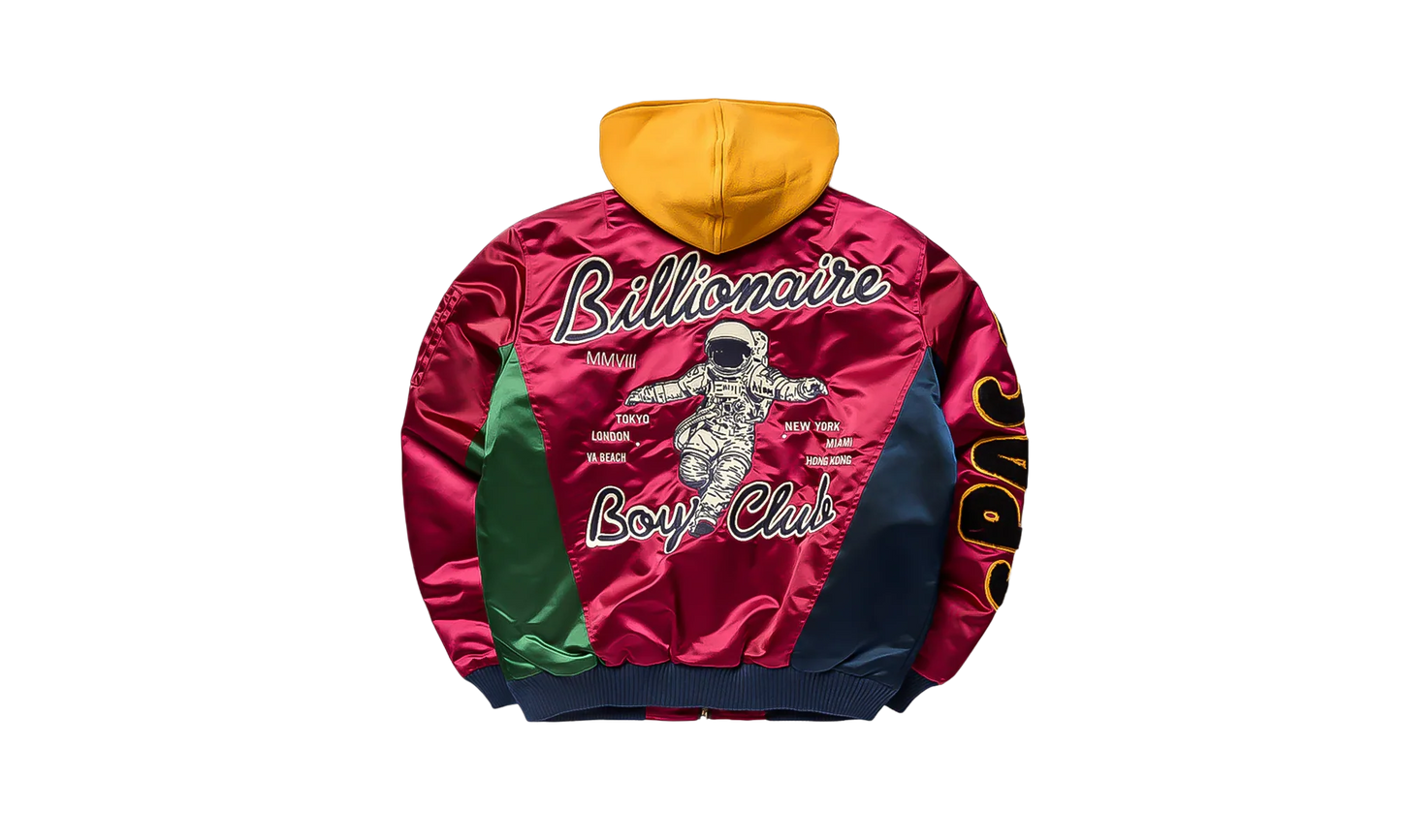 BB Space Suit Bomber Jacket "Rhododendron" 851 9401 RHOD