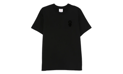 Squash Logo Flock T-Shirt "Black" MSS26JTS00106