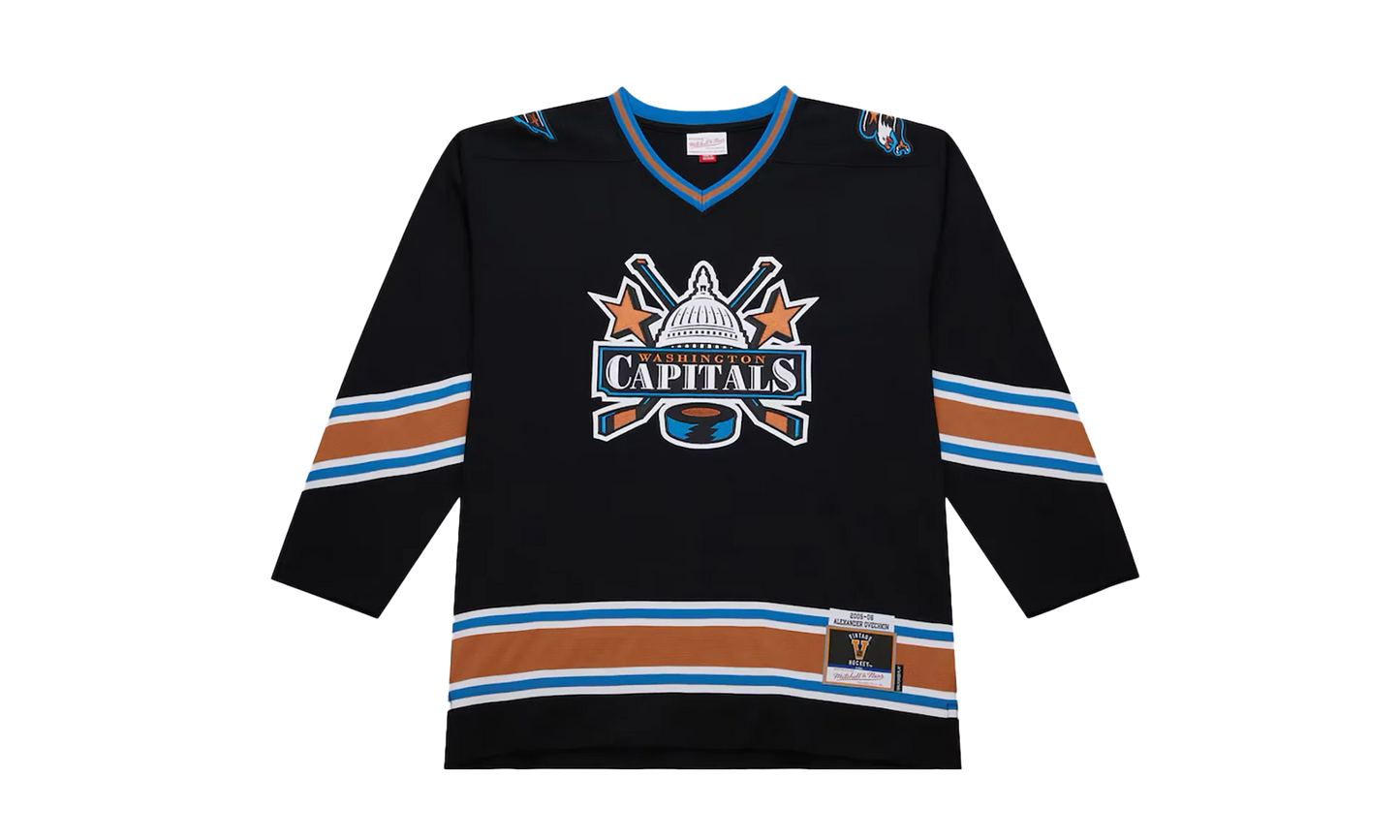 NHL Alexander Ovechkin Dark Jersey "2005 Washington Capitals - Black" JY9009 WCABLCK