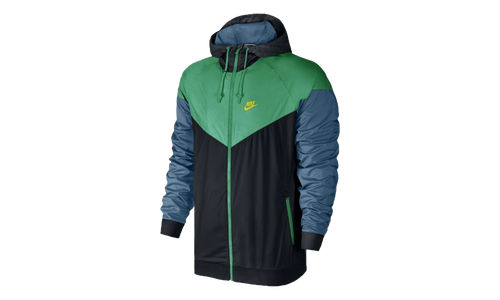 Sportswear Windrunner Jacket "Black / Stadium Green / Electrolime" 727324 011