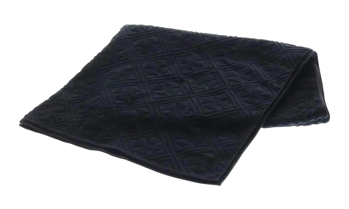 Plus Jacquard Bath Towel "Black" CHRM1034