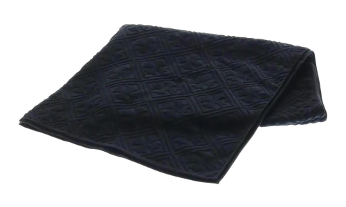 Plus Jacquard Bath Towel "Black" CHRM1034