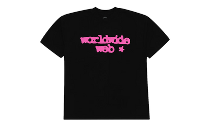Web Logo Short Sleeve T-Shirt "Black Pink" SP5der339