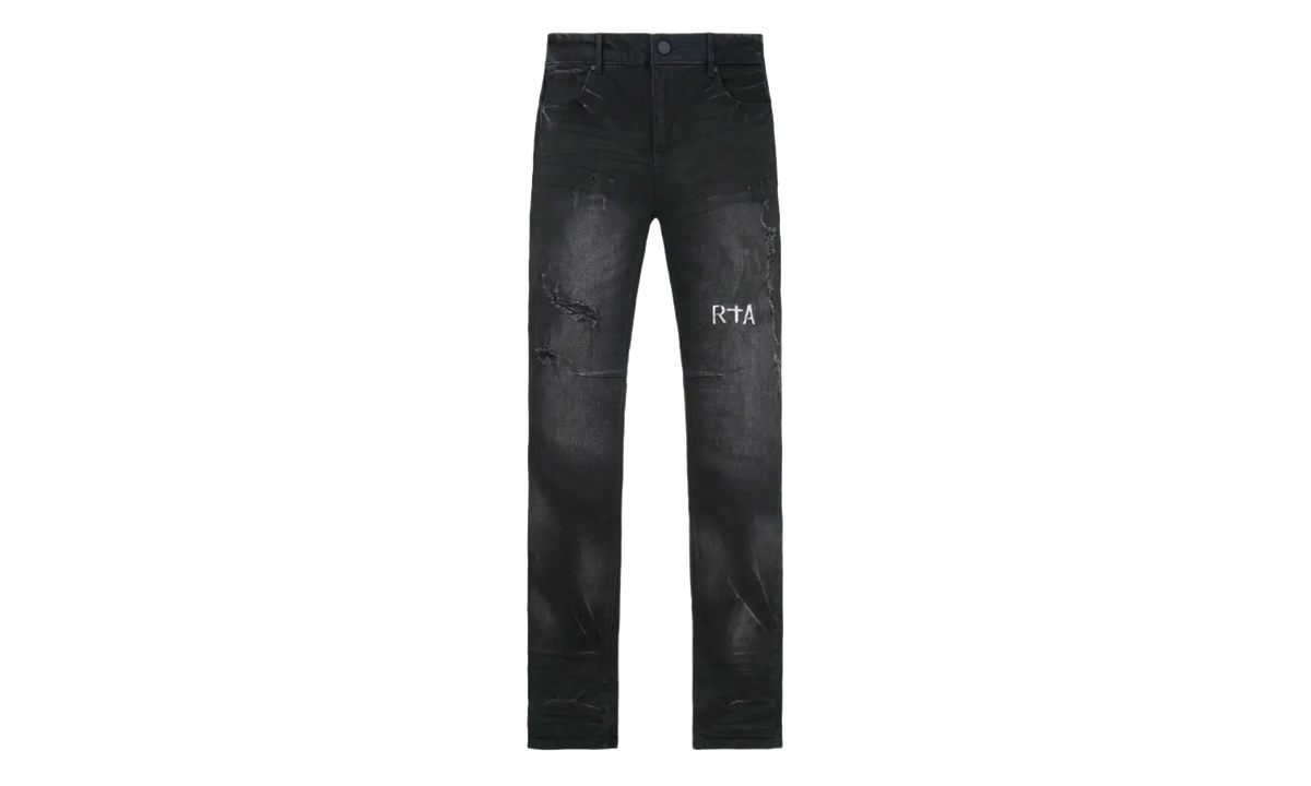 Olivier Denim Jeans "Worn Out Black" MF23D683 B1838WOUBL
