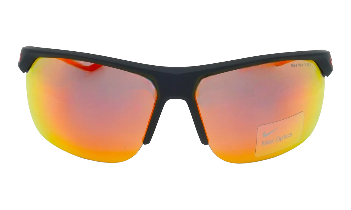 Trainer Max Sunglasses "Matte Black / Grey / Red" IF2484X 006
