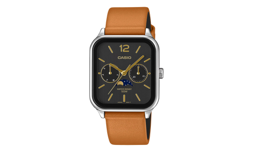 Casio Standard "Brown Leather Band" MTPM305LC 1A