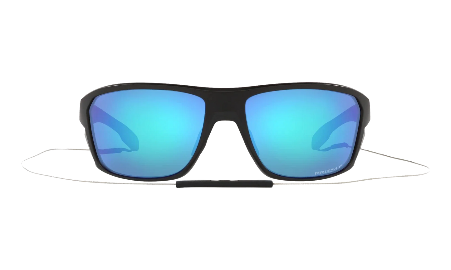 Split Shot Polarized Sunglasses "Matte Black / PRIZM Sapphire" OO9416 33