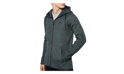 Tech Fleece Full-Zip Jacquard Hoodie "Vintage Green" 863814 382