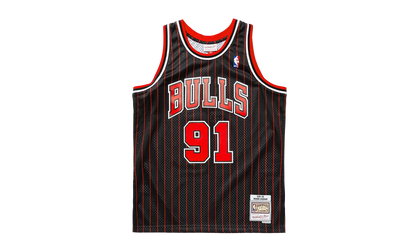 NBA Dennis Rodman Swingman Jersey "1995-96 Chicago Bulls - Black" MN1995 96DRCVSJB