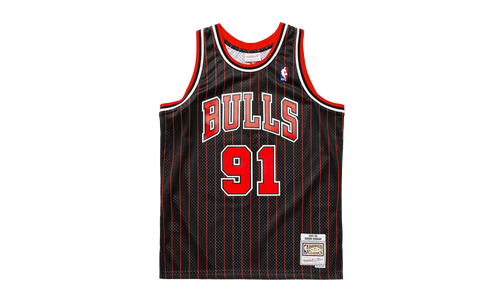 NBA Dennis Rodman Swingman Jersey "1995-96 Chicago Bulls - Black" MN1995 96DRCVSJB