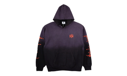 Haunted Mask Hooded Sweatshirt "Purple" 201PS0441238