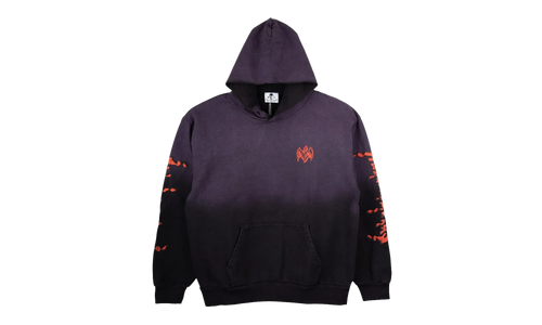 Haunted Mask Hooded Sweatshirt "Purple" 201PS0441238