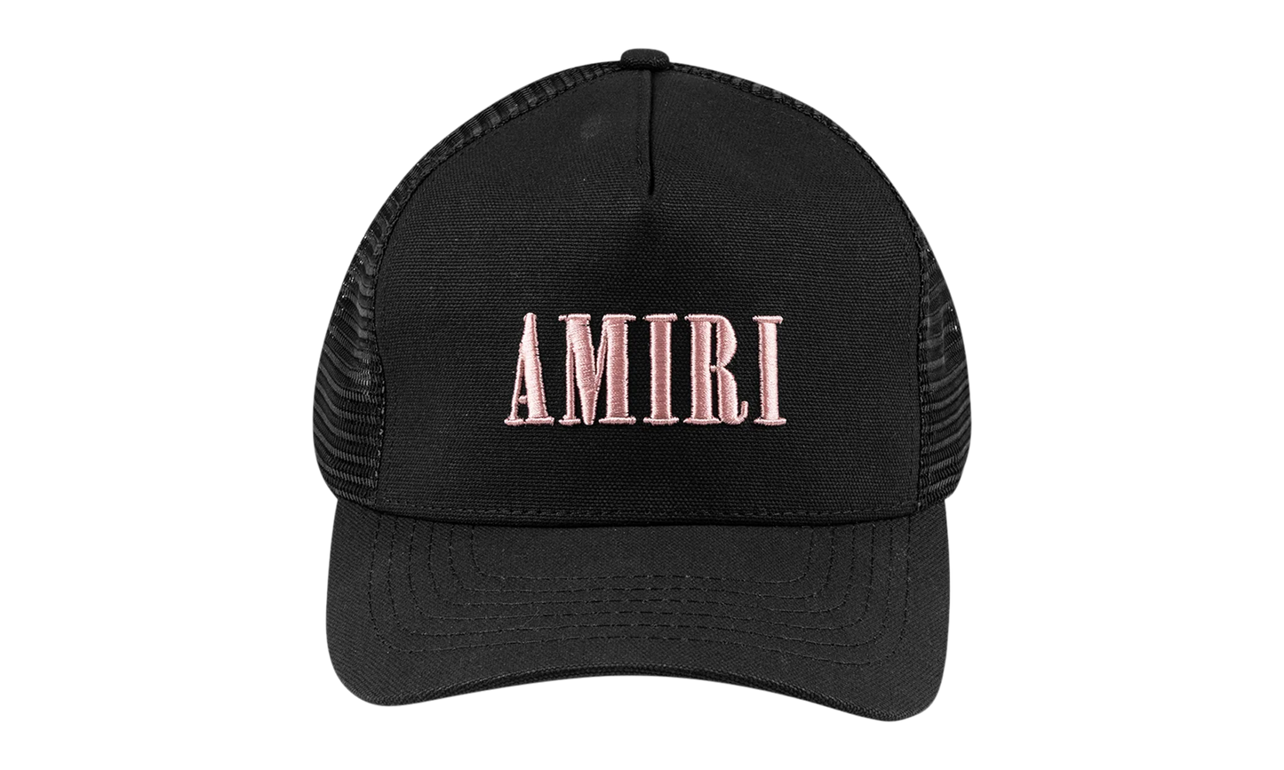 CORE LOGO TRUCKER HAT "Black / peach" MAH002 995