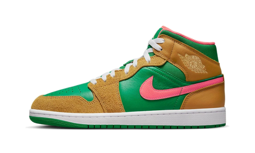 Air Jordan 1 Mid SE "Chutney / Green" DX4332 700