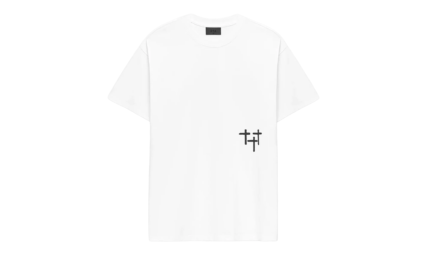 Colin Oversized Short-Sleeve Tee "White Smoky Stars" MEXOK911 T1322WTSST