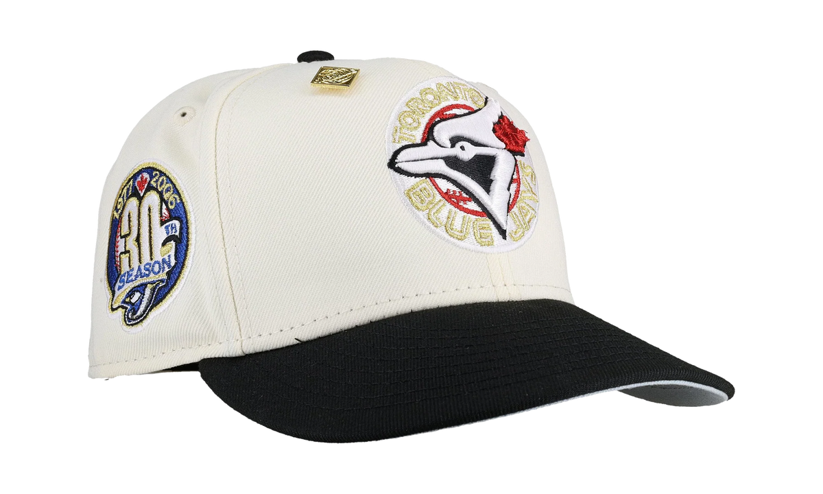 59FIFTY Toronto Blue Jays 30th Season Fitted Hat "Chrome White" NE403