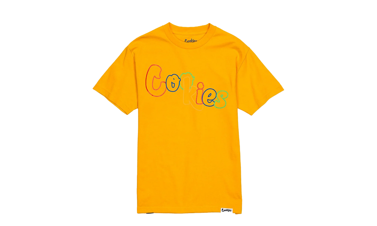 Pushin' Weight Logo Tee Shirt "Yellow" 1540T3628 GLD