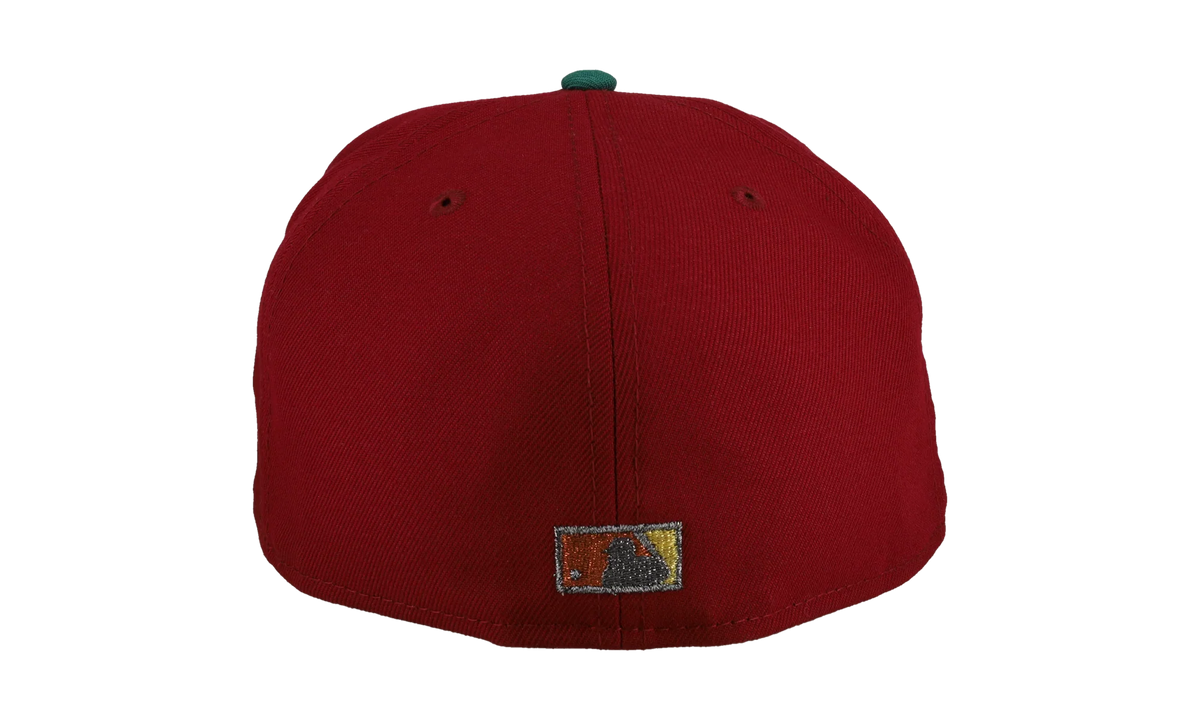 59FIFTY Montreal Expos Olympic Stadium Fitted Hat "Two-Tone Maroon" NE171
