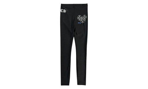 Vintage Plus Cross Logo Leggings "Black Grey Blue" CHRM1125