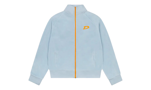 Velour Warmup Jacket "Light Blue" DT516