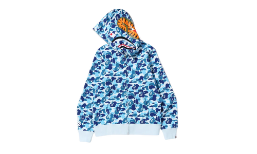ABC Camo Shark Full Zip Hoodie "Blue" 0ZXSWM00915XO