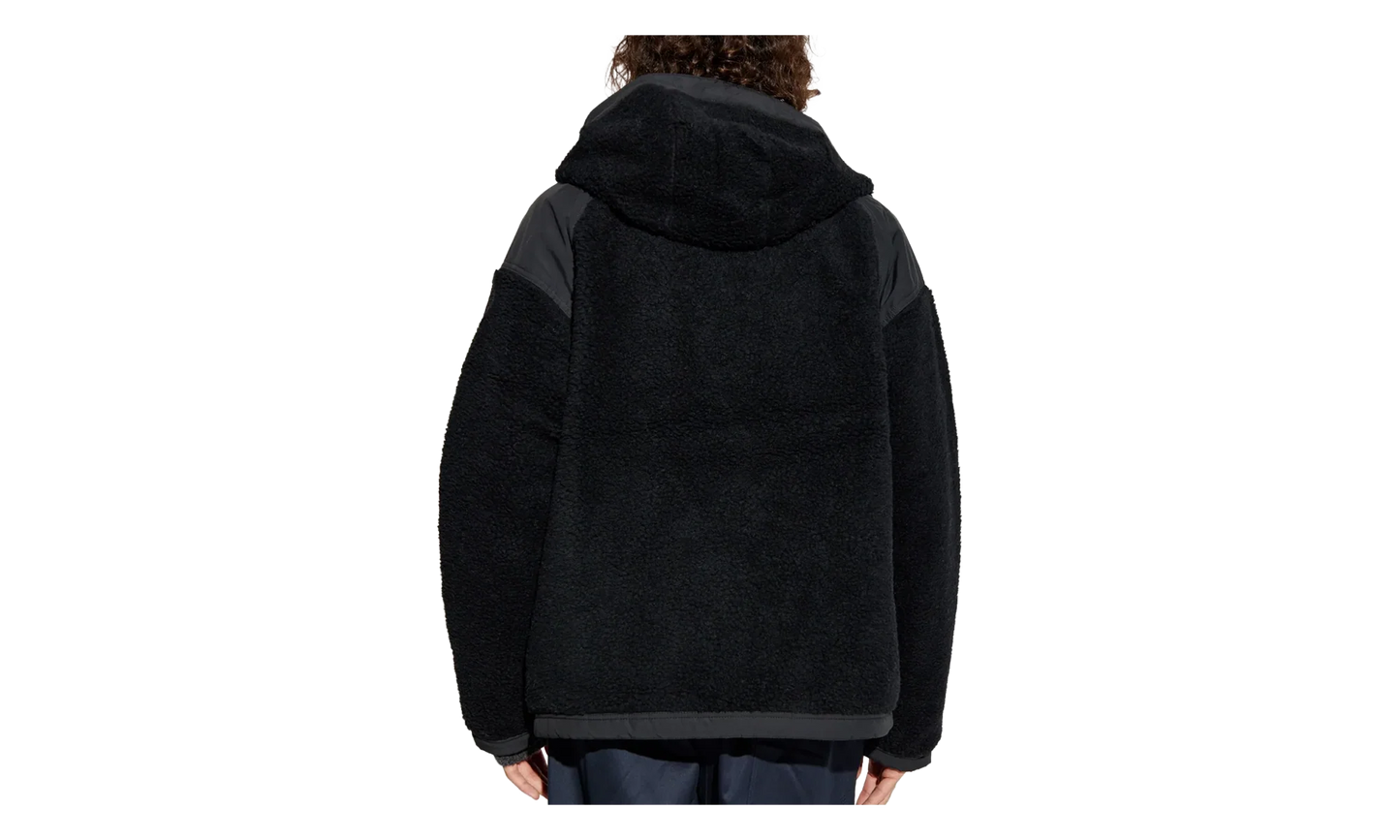 Alberni Reversible Fleece Bomber Jacket "Black / Black" 7067M 9381