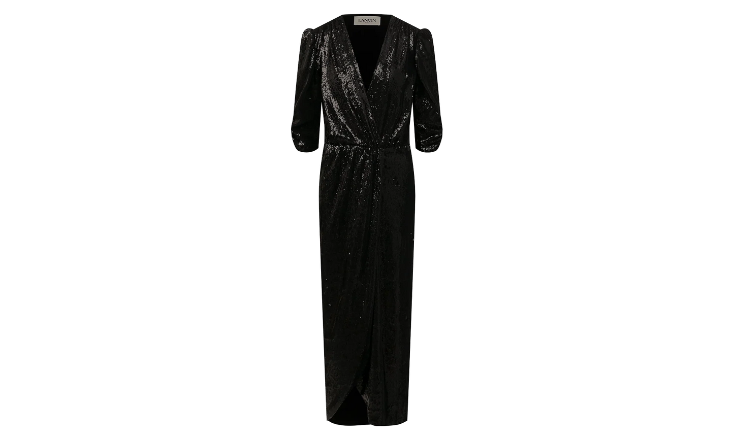 Sequin DRESS "Black" RW DR0095 5140 P22 35