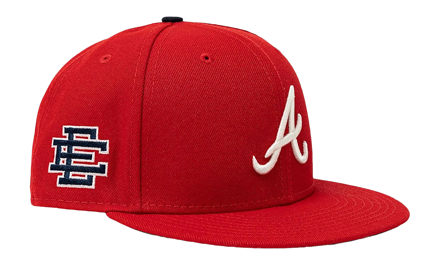 59FIFTY MLB ATL FITTED HAT "ERIC EMANUEL - Team Red" EE428
