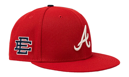 59FIFTY MLB ATL FITTED HAT "ERIC EMANUEL - Team Red" EE428