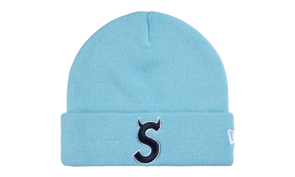 New Era Devil S Logo Beanie "SS26 - Light Blue" SU27419