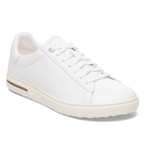 Bend Leather Low Sneaker in White
